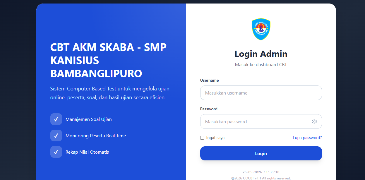 Screenshot Aplikasi GOCBT